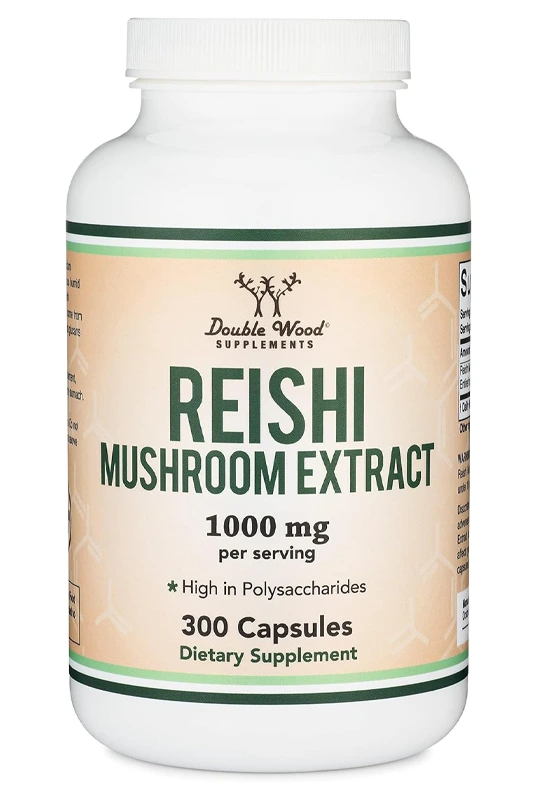 Reishi Mushroom Extract 1000mg - 300 Capsules